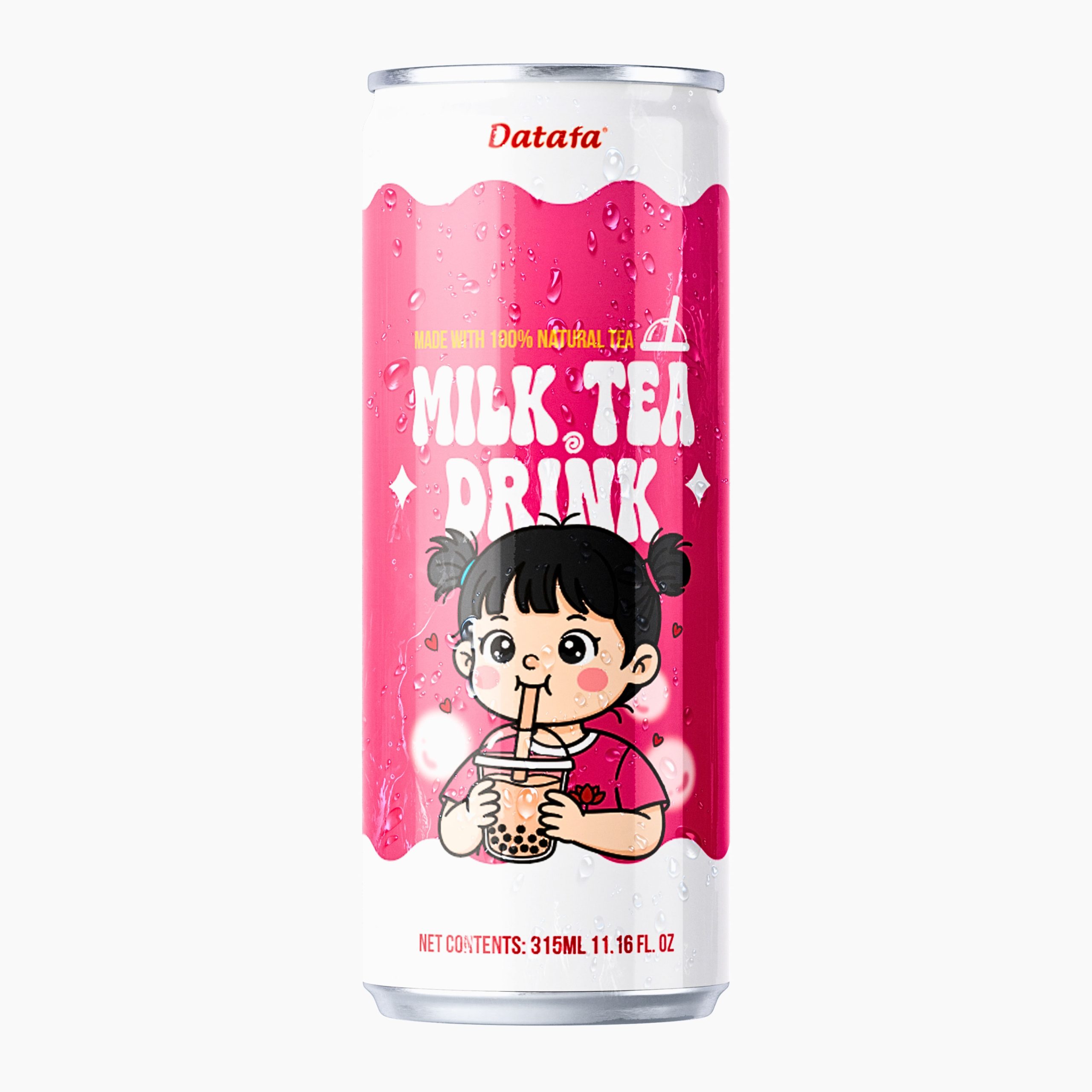 classic canned milk tea drink datafa company limited