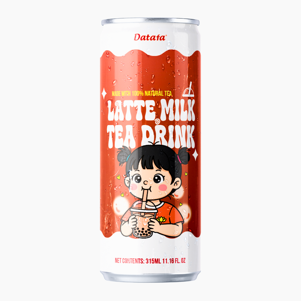 canned latte milk tea drink datafa company limited