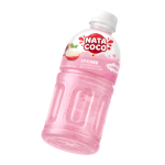 Nata De Coco Drink Lychee 320ml PET OEM Private Label - Image 3