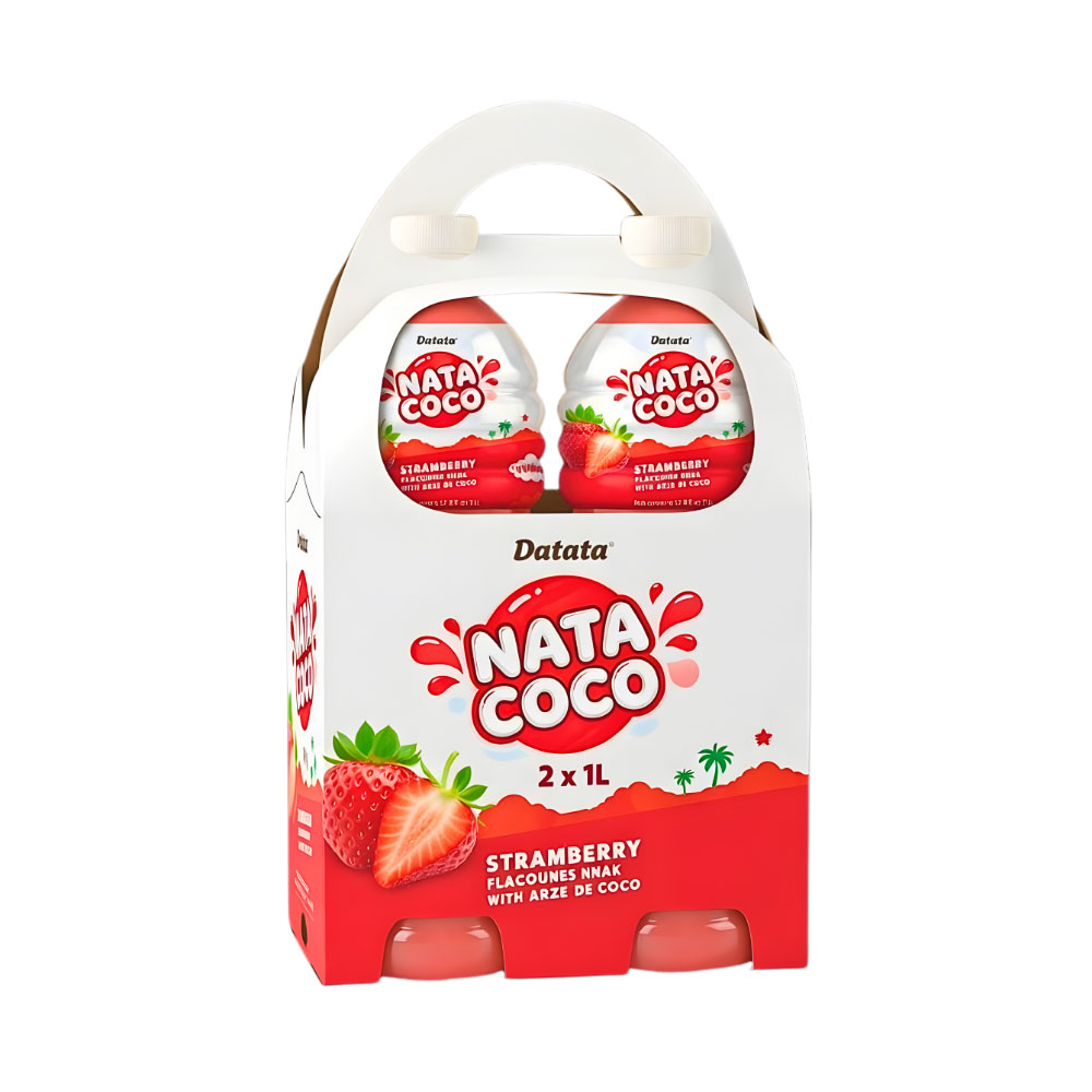Nata de Coco Drink Strawberry 1 Litre