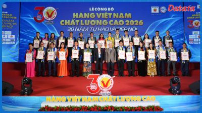 Chứng Nhận Hàng Việt Nam Chất Lượng Cao - Datafa