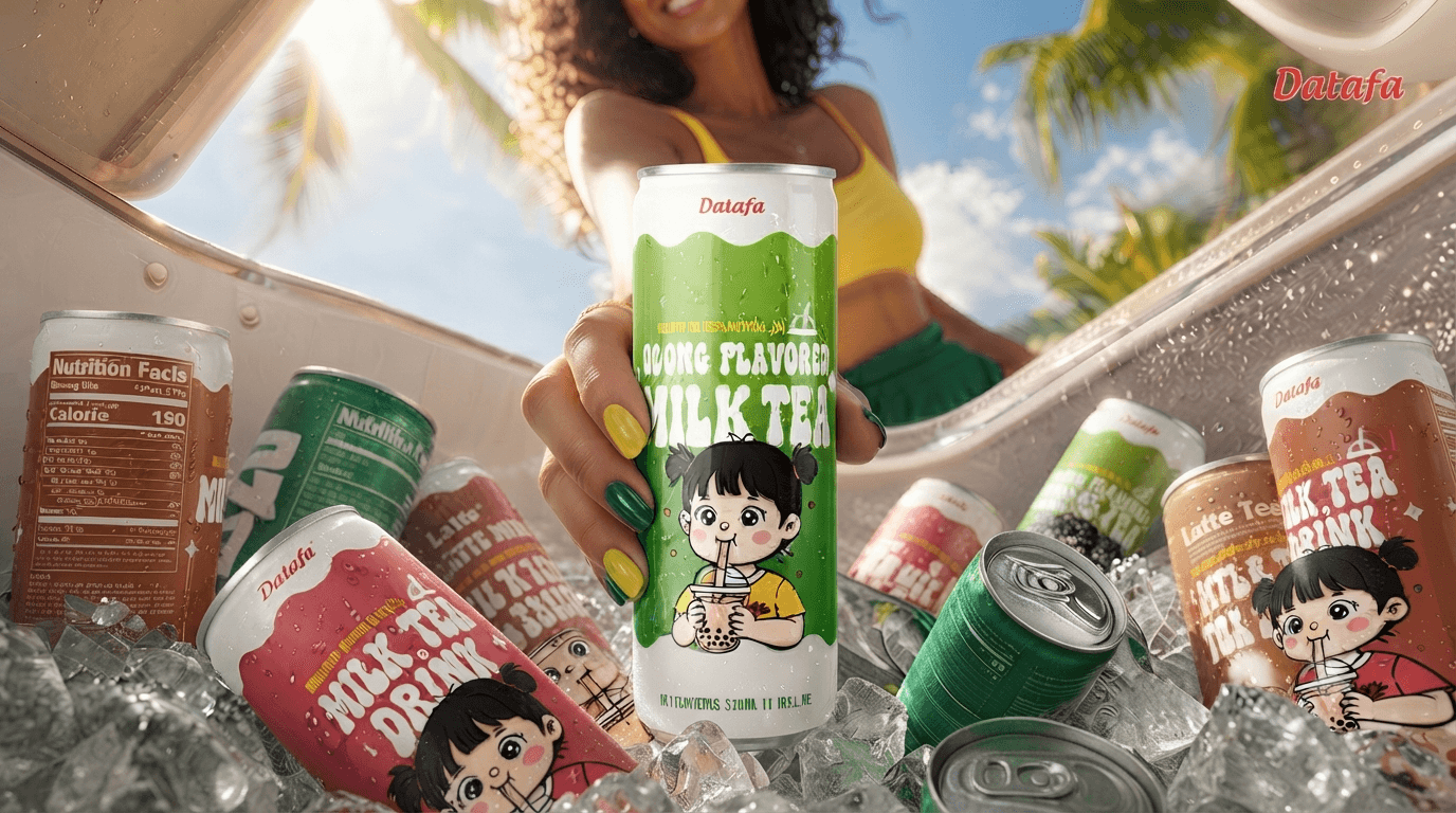 Our Private Label (Private Label Datafa) service is designed for retail chains and distributors who want to stand out. We use 100% natural tea extracts to ensure a velvety, premium mouthfeel that Gen Z consumers love. With Datafa, you get more than a manufacturer; you get a strategic partner committed to your brand’s growth.